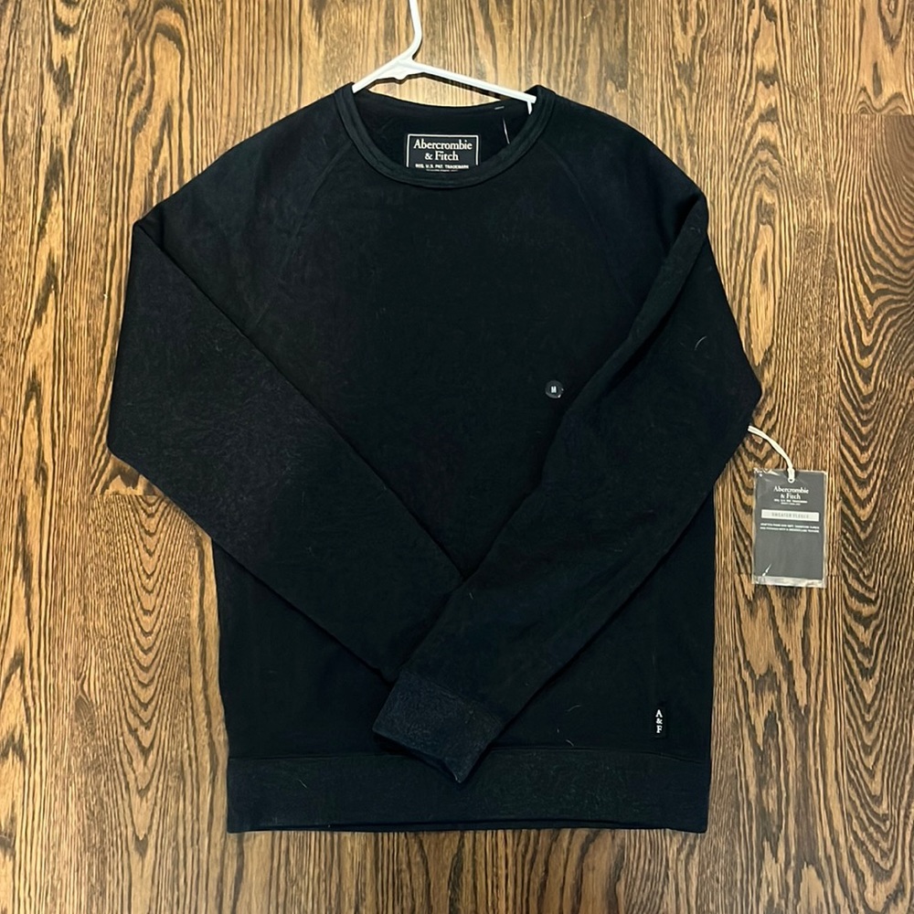 Dark Blue Abercrombie and Fitch Sweater Fleece.